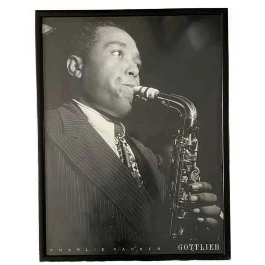 William P. Gottlieb, Charlie Parker, Vintage Poster 1