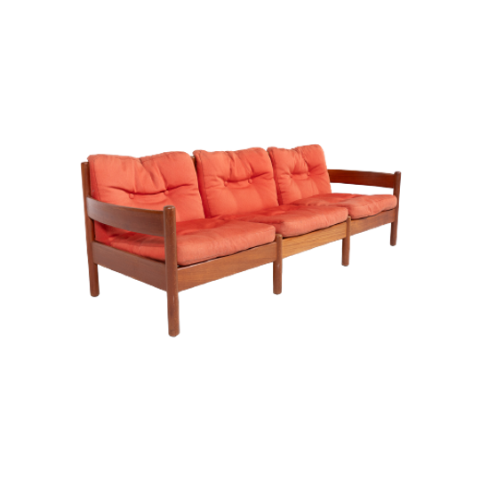 Architectural Scandinavian Design Sofa From 1980’s 1