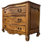 Brocante Houten Xl Ladekast / Buikkast thumbnail 1