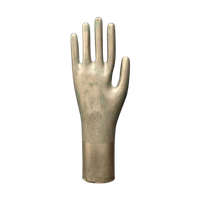 Vernikkelde Koperen Handschoenenmal