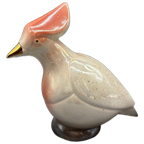 Porseleinen Art Deco Vogel Met Kuif thumbnail 1