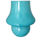 Vintage Tafellamp Mushroom Blauw thumbnail 1