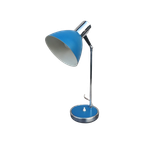 Vintage Bureaulamp Blauw thumbnail 1