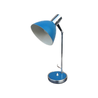 Vintage Bureaulamp Blauw