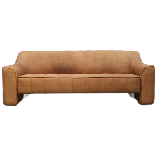 Desede Ds44 Driezits Bank Cognac Buffelleer 1