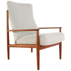 Grete Jalk Voor France & Son Fauteuil Vintage Deens thumbnail 1