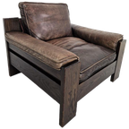 Brutalist Lounger Harry De Groot Voor Leolux thumbnail 1