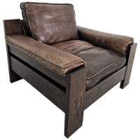 Brutalist Lounger Harry De Groot Voor Leolux