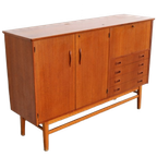 Vintage Highboard | Sideboard | Jaren 60 | Zweeds thumbnail 1