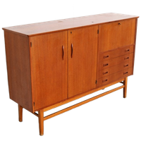 Vintage Highboard | Sideboard | Jaren 60 | Zweeds