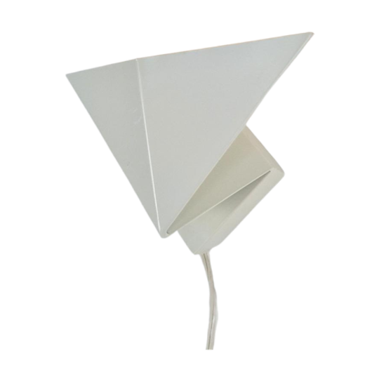 Vintage Postmodern Wandlamp Ivoor Metaal Design ‘70 1