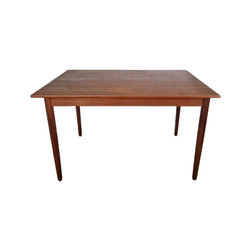 Vintage Deense Teak Uitschuifbare Tafel