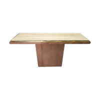 Sidetable / Wandmeubel, Travertin En Messing, Belgochrom 1970'S