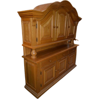 Buffet Wandkast Massief Eiken Met 3 Dubbele Toog