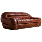 Mid-century Lederen ‘capriccio’ Sofa Door George Bighinello thumbnail 1