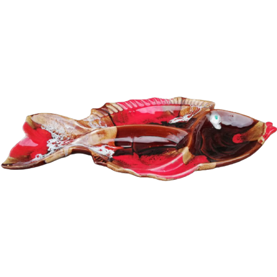 Vallauris Schaal 'vis' 1