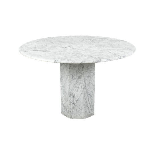 Wit Marmeren Eettafel 65684 1