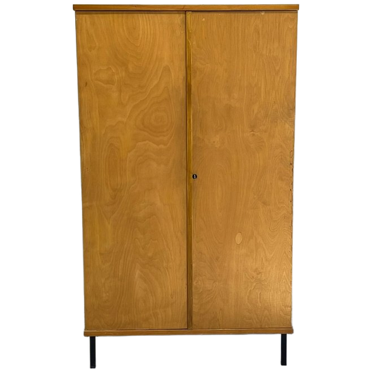 Vintage Strakke J`50 Kledingkast Kinderkamer 1