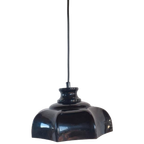 Vintage Metalen Vrieland Lamp Zwart. thumbnail 1