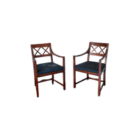 Set Van 2 Schuitema Jugendstil Armstoelen