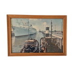 Antieke Foto Print? In Lijst Arcadia Boot thumbnail 1