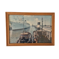 Antieke Foto Print? In Lijst Arcadia Boot
