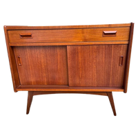 Vintage Tv-/ Muziekkastje-/ Dressoir Sixties