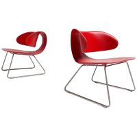 Rode Maxima Fauteuil Van William Sawaya Voor Sawaya & Maroni