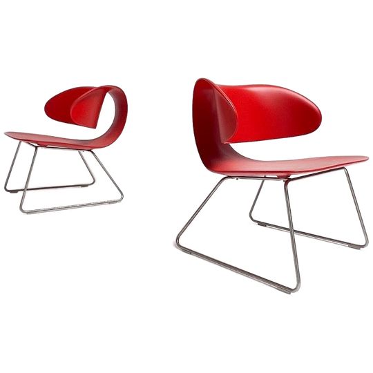 Rode Maxima Fauteuil Van William Sawaya Voor Sawaya & Maroni 1