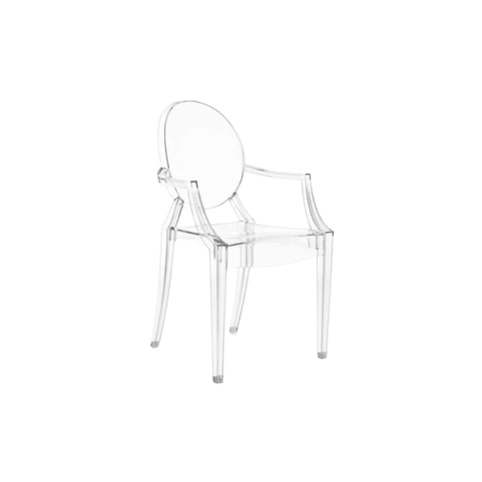 4 Kartell Louis Ghost Chairs 1
