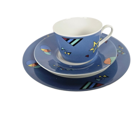 Seltmann Weiden - Vip-collectie - Memphis Milno Stijl - Porseleinen Set - 3e Kwart 20e Eeuw 1