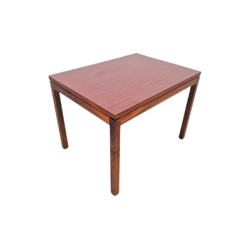 Vintage Bijzettafel Teak Hout Formica Side Table ’60 Denmark