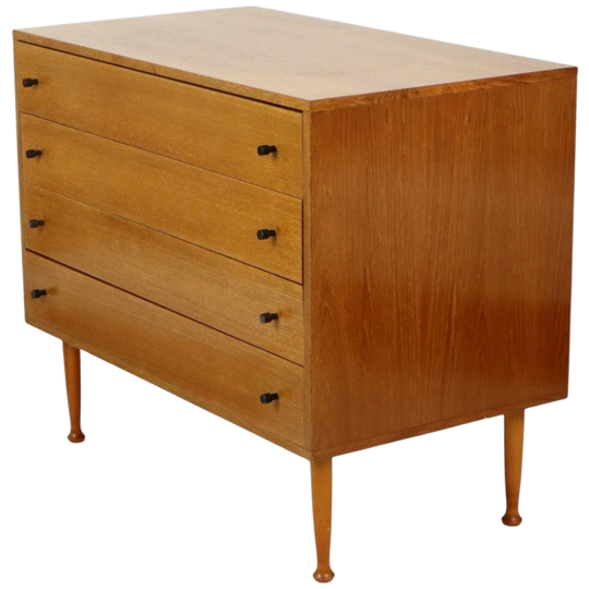 Vintage Ladekast 4 Lades Scandinavische Stijl Sixties 1