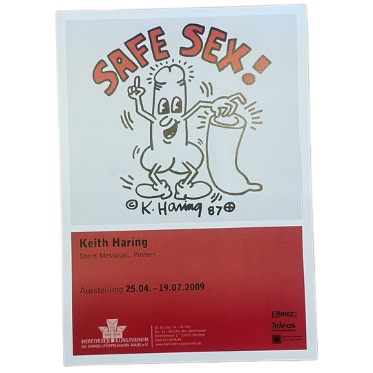 Keith Haring (1958-1990), Safe Sex!, 1987, Copyright Estate Of Keith Haring 2009 1