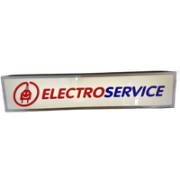 Toffe Electro Lichtbak, Lichtreclame, Volledig Gerestaureerd