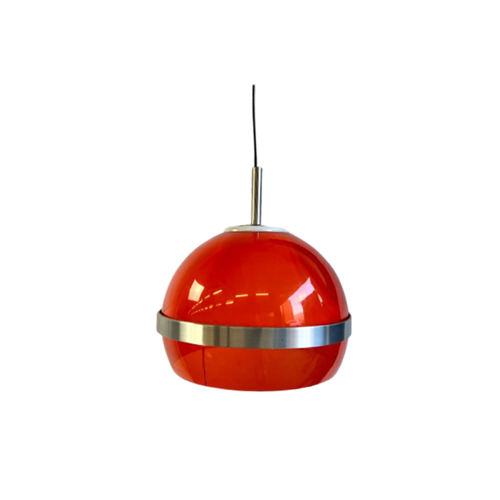 Vintage Oranje Space Age Luster / Hanglamp