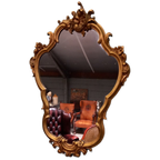 Grote Antieke Kuifspiegel thumbnail 1