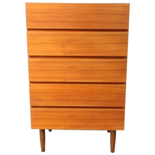 Sale | Vintage Ladekast | Denemarken | 5 Lades | Teak 1