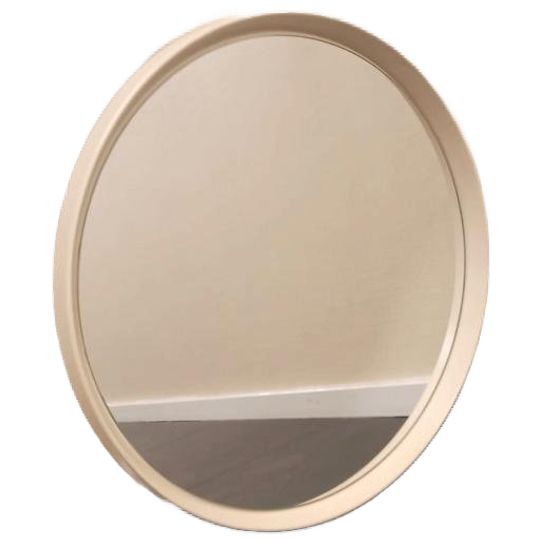 Vintage Space Age Ronde Spiegel 1