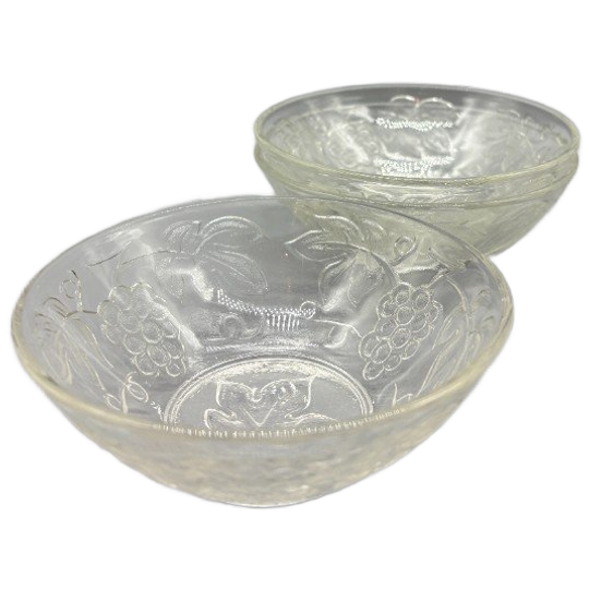 Set Persglas Schaaltjes Druivenrank Frankrijk 3 Stuks 1