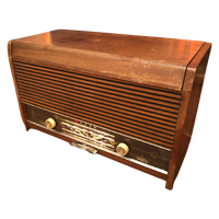 Retro Vintage Jaren 60 Philips Oude Radio En Grammofoon