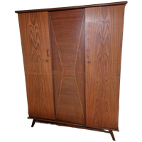 Vintage Jaren 60 Deense Design Kledingkast Teeffelen