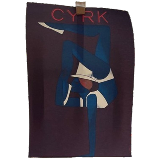 W. Gorka (1922-2004), Circus Acrobat 1971, Poster No 29. 1