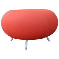 Allermuir 'pebble' Design Poef Ottoman Voetstoel
