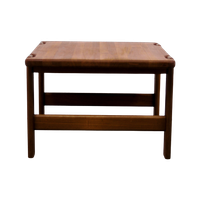 Vierkante Teakhouten Salontafel Niels Bach