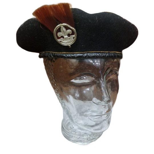 Prachtig Glazen Hoofd Met Baret 1