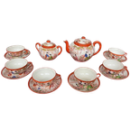 Antieke Theeset. Bone China. thumbnail 1