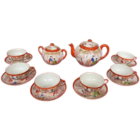Antieke Theeset. Bone China.