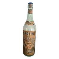 Grote Vintage Fles Martini Drank Fles 3 Liter