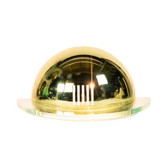 Vrieland Design - Holland - Wandverlichting - Globe - Wandlamp - Goud - Messing - 70's 1